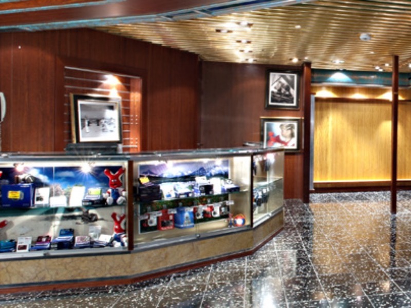 Croisière CCL Carnival Radiance Photo Shop Boutique