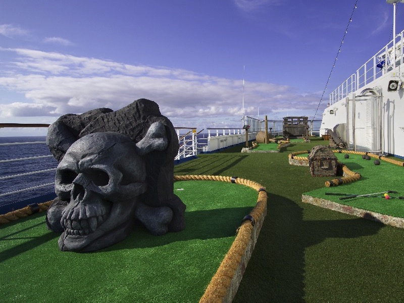 Croisière CCL Carnival Splendor Minigolf