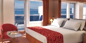 Croisière CCL Carnival Sunrise suite océan cabine