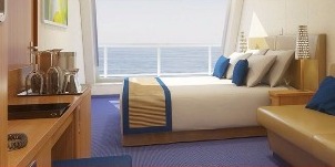 Croisière CCL Carnival Sunshine Cabine Vue Mer Panoramique