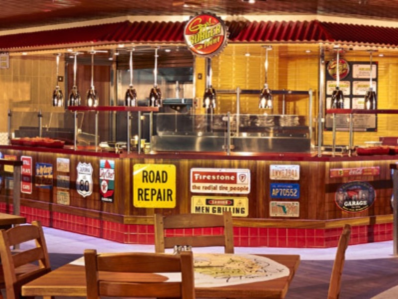 Croisère CCL Carnival Valor Guy's Burger Joint