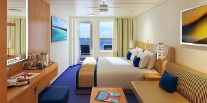 Croisière CCL Carnival Vista balcon cabine