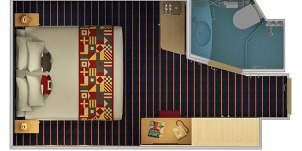 Croisière CCL Carnival Vista Family Harbor intérieure plan