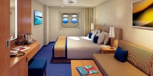 Croisière CCL Carnival Vista hublot cabine