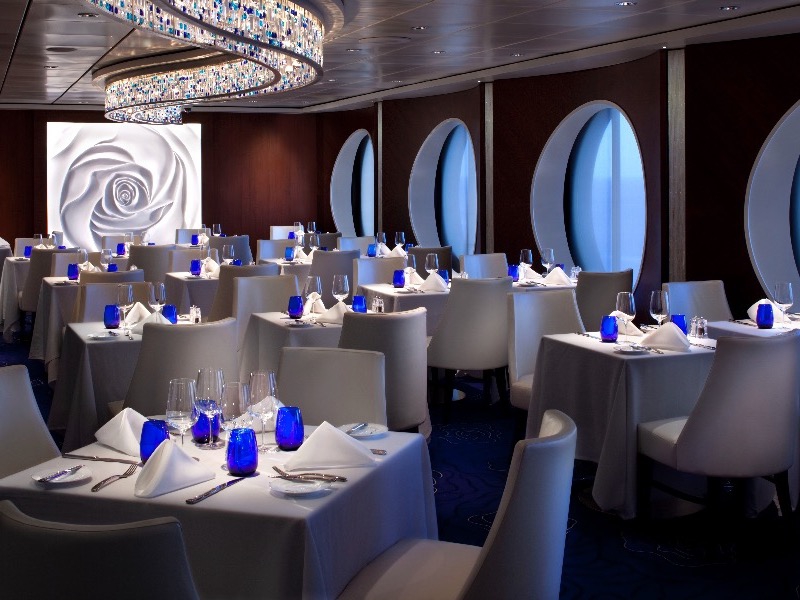Croisière CEL Celebrity Infinity Restaurant Blu