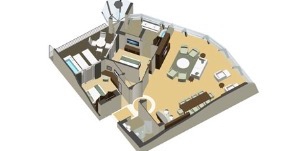 Croisière CEL Celebrity Reflection Suite plan