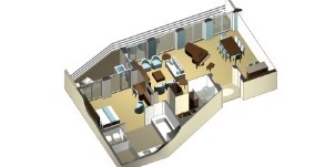 Croisière CEL Celebrity Solstice Suite Penthouse plan