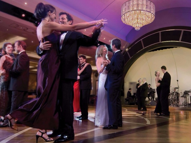 Croisière Cunard Musique et danse salle de bal