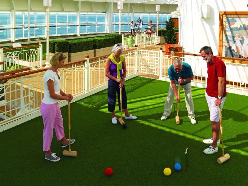 Croisière Cunard Queen Elizabeth Sports