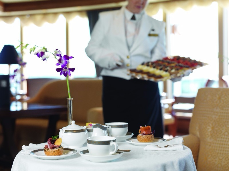 Croisière Cunard Queen Mary 2 Thé à l'anglaise