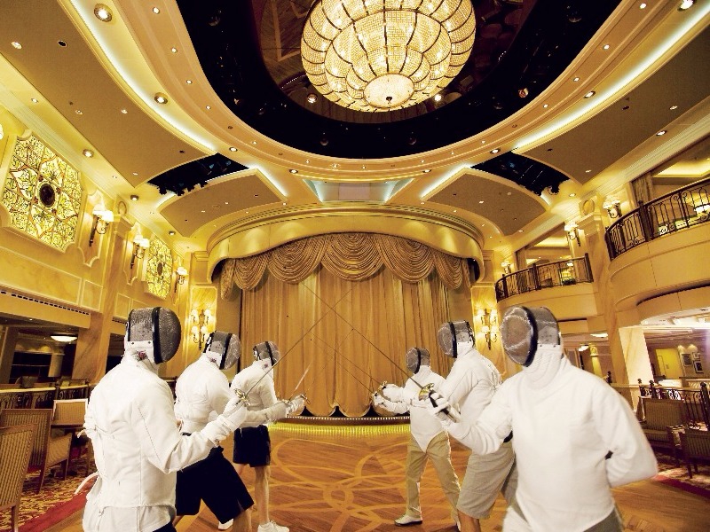 Croisière Cunard Queen Victoria Escrime