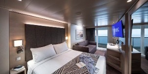 croisiere msc cruise line balcon de luxe vue partielle