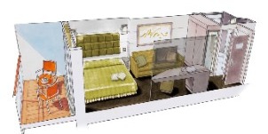 Croisière MSC Grandiosa Balcon Aurea