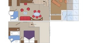Croisière MSC Grandiosa Suite Duplex