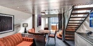 Croisière MSC Grandiosa suite duplex yacht club bain à remous
