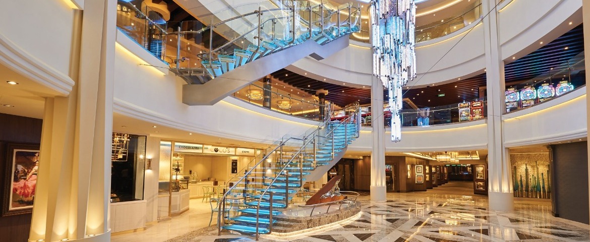 Croisière NCL Norwegian Cruise Line Bliss Atrium