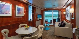 Croisière NCL Norwegian Cruise Line Jade Suite familiale avec 2 chambres et balcon