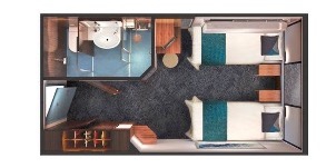 Croisière NCL Norwegian Cruise Line Pearl Intérieure familiale plan