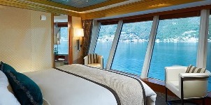 Croisière NCL Norwegian Cruise Line Star Suite Villa Jardin avec 3 chambres cabine