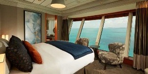 croisière NCL Norwegian Dawn 3 chambres villa jardin chambre