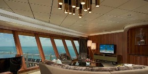 croisiere NCL Norwegian Dawn villa jardin 3 chambres salon