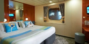 croisière NCL Norwegian Dawn vue mer obstruée