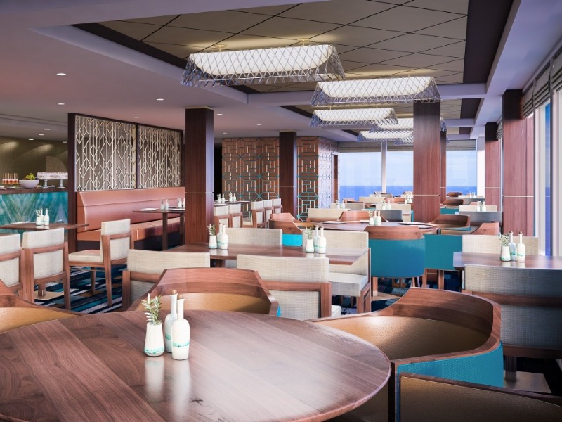 Croisière NCL Norwegian Encore Garden Café (Buffet)