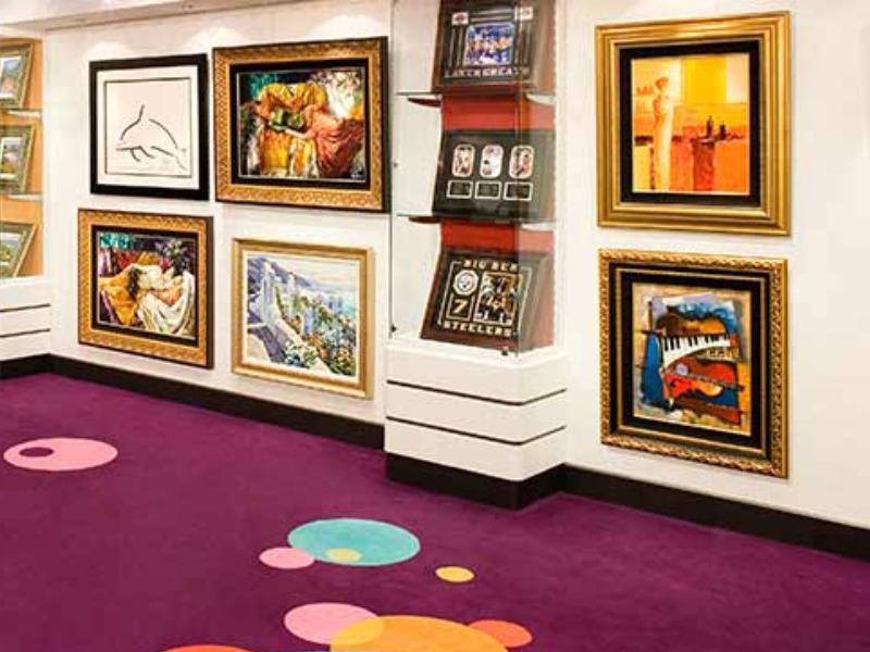 Croisière NCL Norwegian Jade Galerie d'art