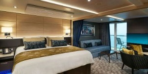 Croisière NCL Norwegian Joy The Haven Suite Villa familiale avec balcon