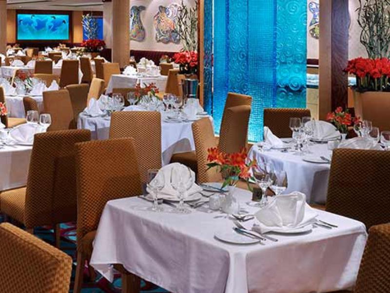 Croisière NCL Norwegian Star Aqua salle à manger