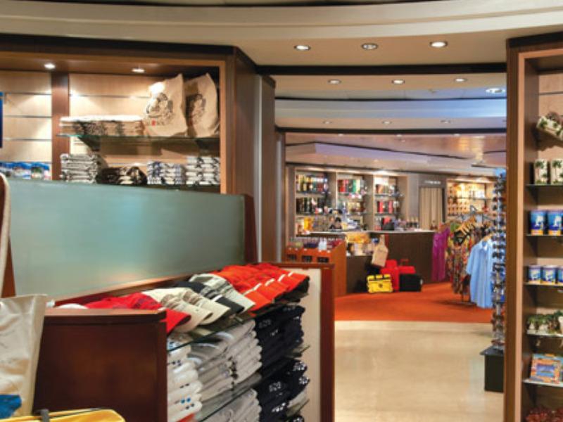 Croisière NCL Norwegian Star Galleria Shops boutique