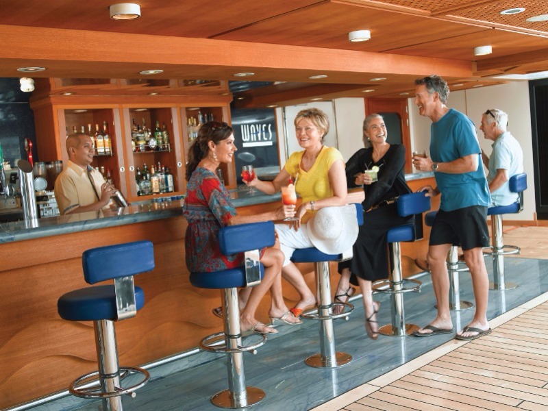 Croisière OCE Oceania Cruises Waves bar