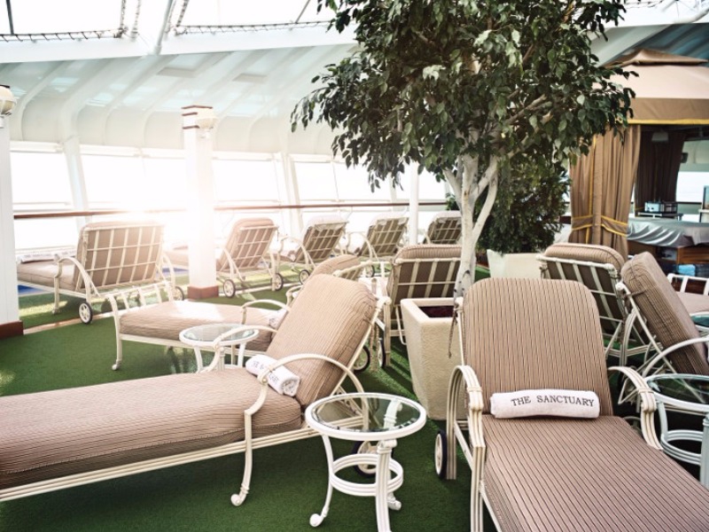 Croisière PCL Princess Caribbean The Sanctuary