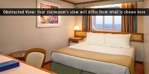 Croisière PCL Princess Cruises Caribbean Adaptée avec Vue Mer Obstruée