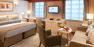 Croisière PCL Princess Grand suite avec fenêtre