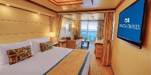 Croisière PCL Princess Majestic mini suite classe club adaptée 