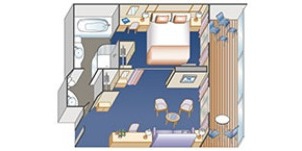 Croisière PCL Princess Majestic suite penthouse