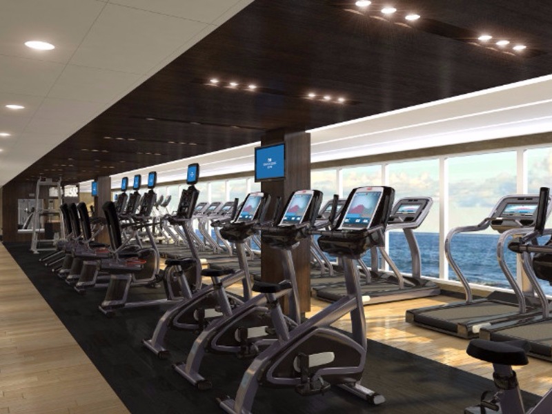 Croisière PCL Princess Majestic Centre de conditionnement physique Lotus Spa<sup>®</sup>