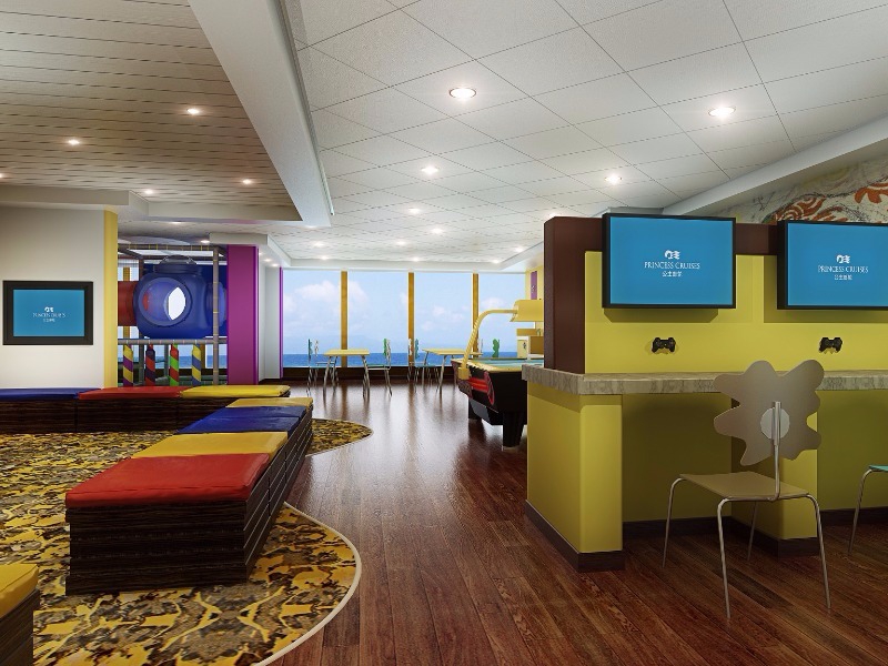 Croisière PCL Princess Majestic Centre pour enfants et adolescents