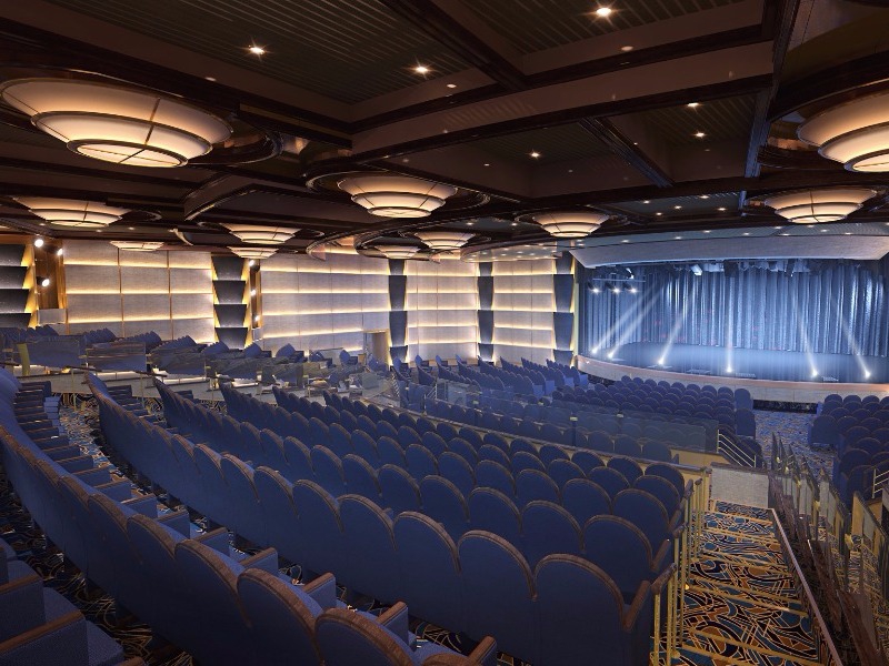 Croisière PCL Princess Majestic Théâtre The Princess