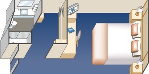 Croisière PCL Princess Regal intérieure adaptée