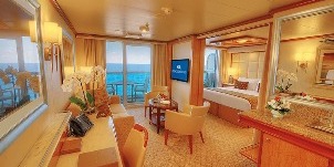 Croisière PCL Princess Regal suite penthouse
