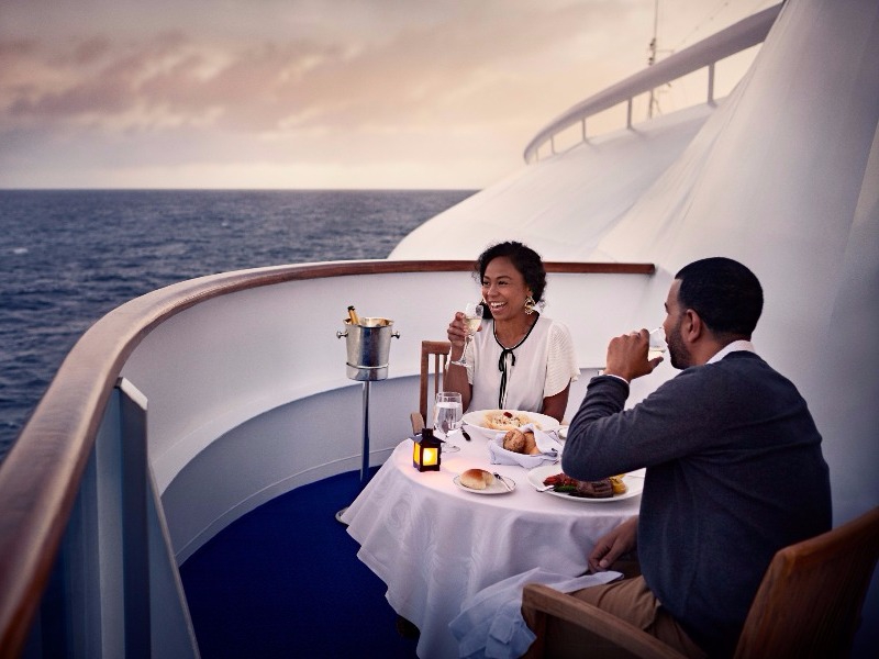 Croisière PCL Princess Repas au balcon
