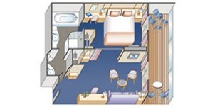 Croisière PCL Princess Royal suite penthouse