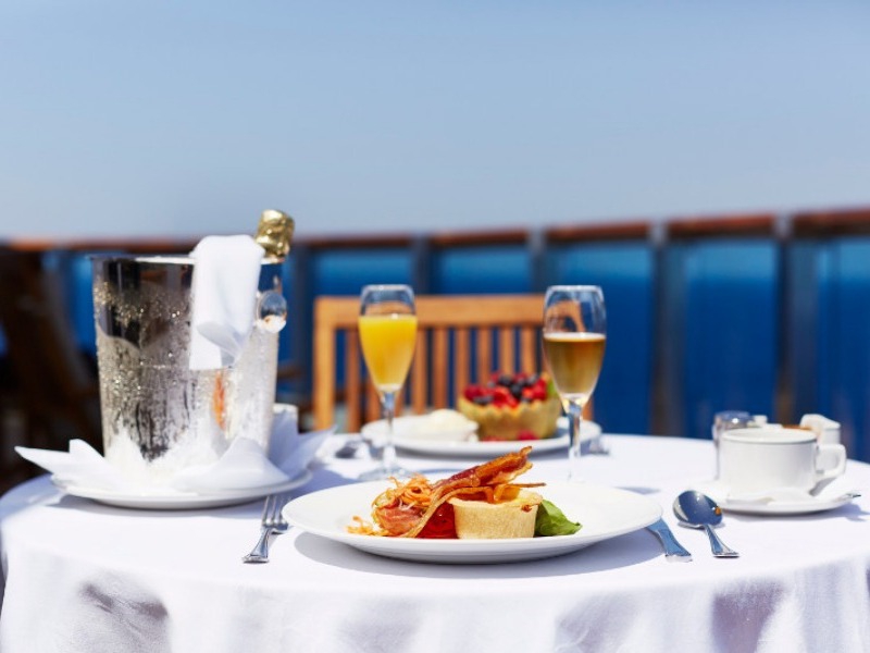 Croisière PCL Sky Princess Repas Ultime sur votre Balcon