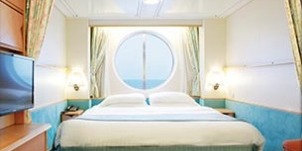 Croisière RCI Royal Caribbean Adventure of the Seas Vue mer