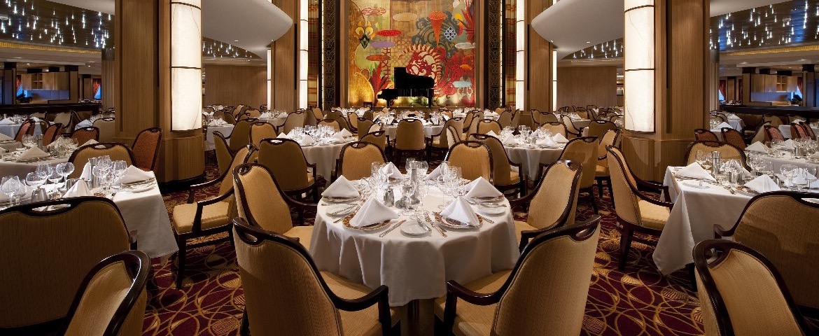 Croisière RCI Royal Caribbean Allure of the Seas Adagio Salle à Manger