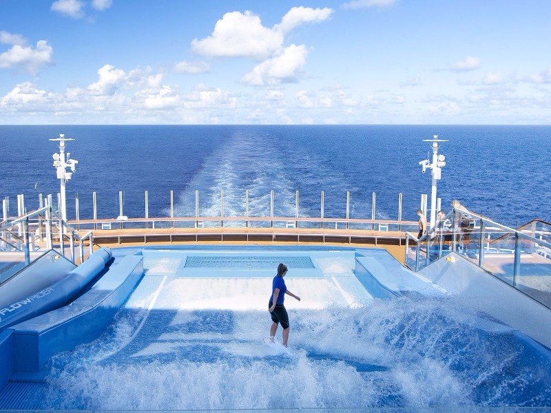 Croisière RCI Royal Caribbean Anthem of the Seas FlowRider