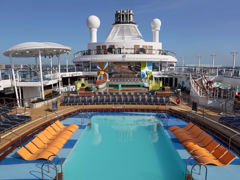 Croisière RCI Royal Caribbean Anthem of the Seas piscine