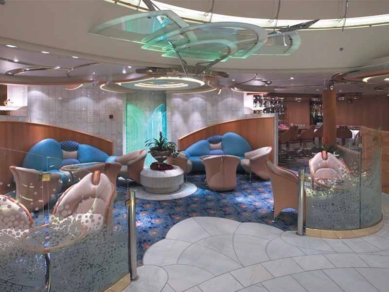 Croisière RCI Royal Caribbean  Enchantment of the Seas Bar Champagne